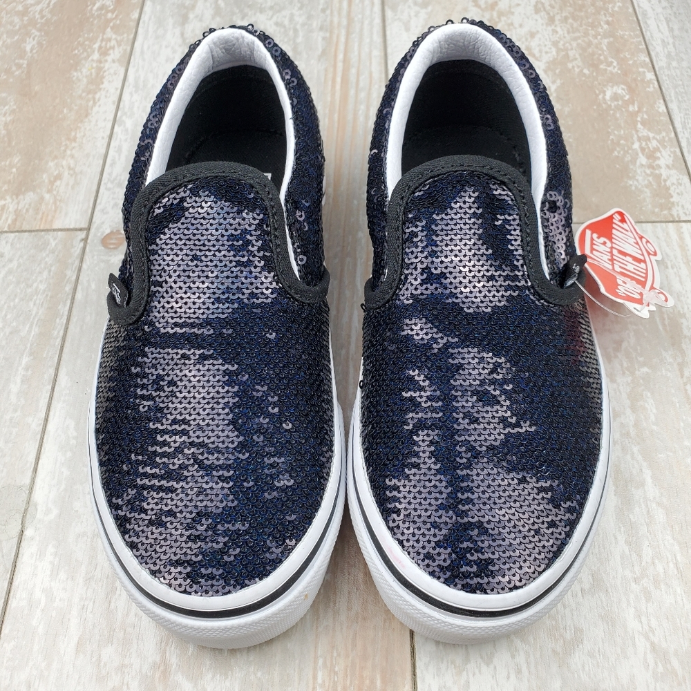 Vans Classic Slip On Micro Sequins Black - Picture 5 of 9